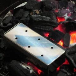 ProQ Stainless Smoking Box 13 ProQ Stainless Smoking Box -De Buyer Store smoker box