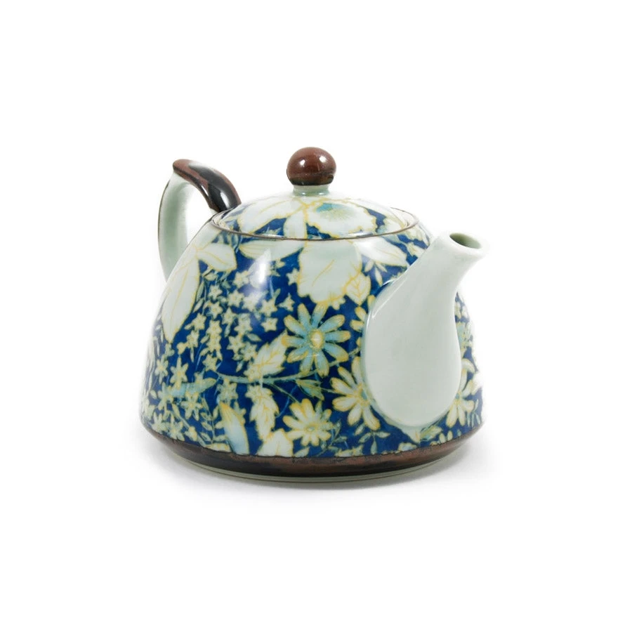 Suisen Blue Japanese Teapot 4 Suisen Blue Japanese Teapot - Image 4
