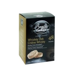 Bradley Whiskey Oak Bisquettes Pack Of 48